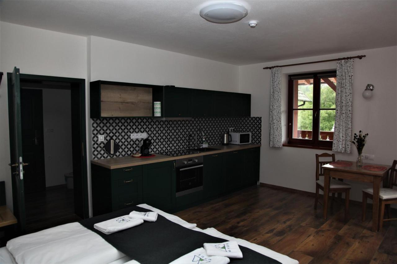 Aparthotel Madr Modrava Exteriör bild